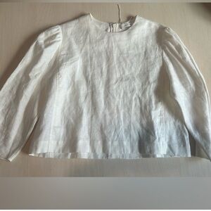 Frame Denim Linen Blouse